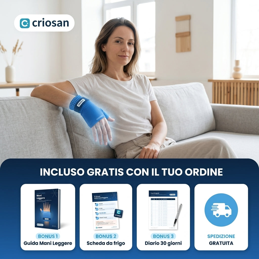 Criosan™ Impacco di ghiaccio per Pollice e Polso